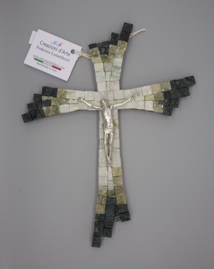 Crucifix mosaic